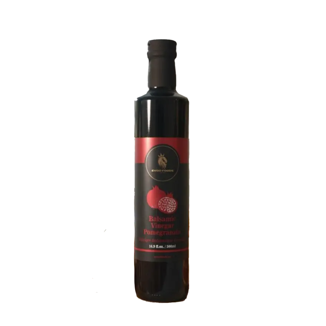 EVOO Foods - Balsamic Pomegranate Vinegar - 500ml - Product of Greece
