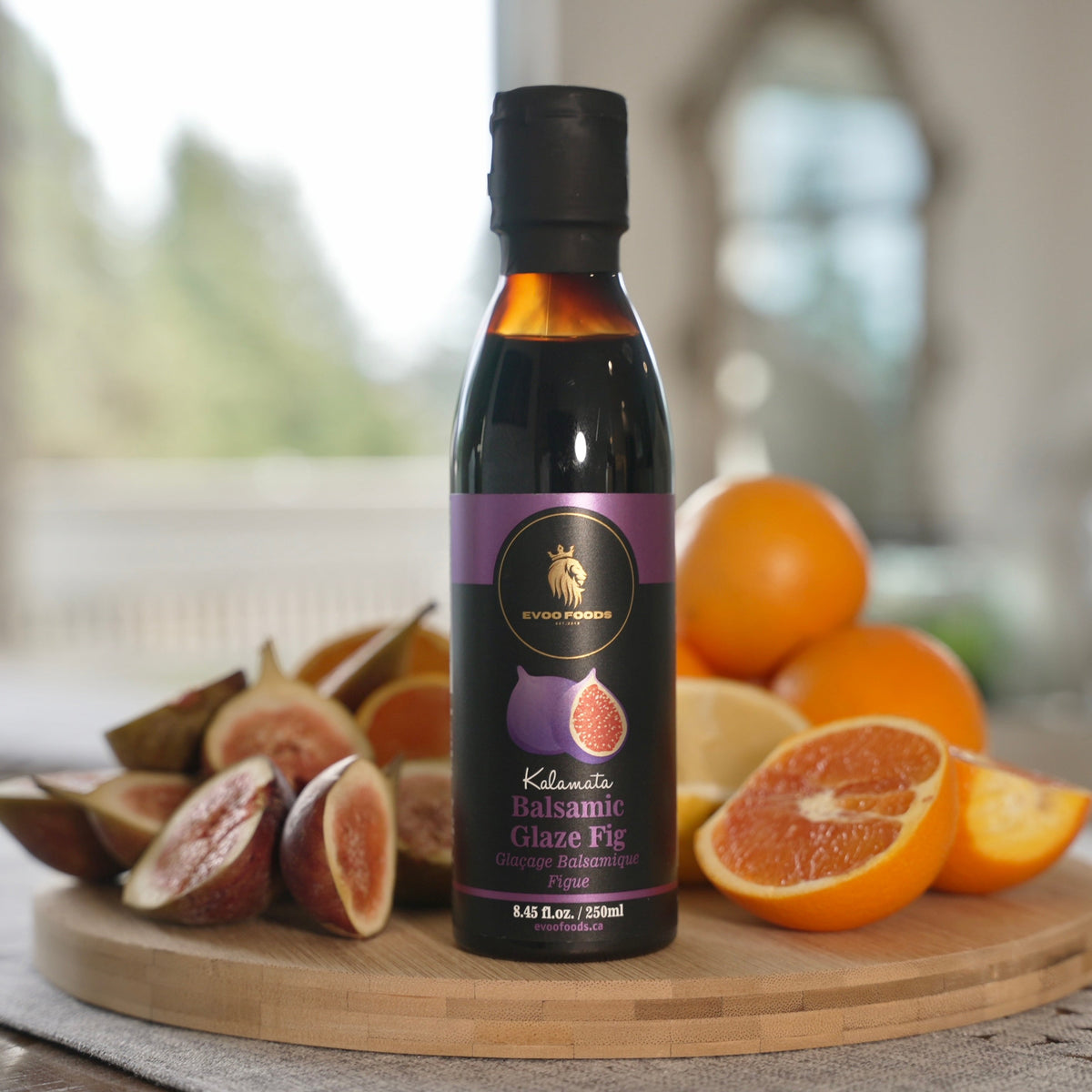 EVOO Foods Balsamic Fig Glaze - 250ml - Product of Greece