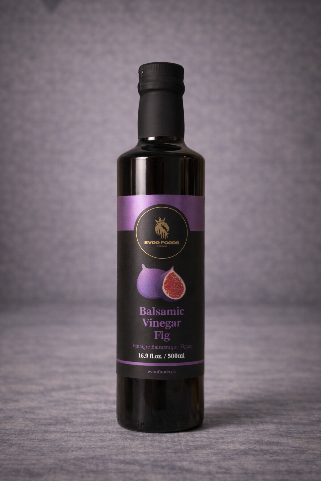 Premium Fig Infused Balsamic Vinegar 500 mL – Product of Greece | EVOO Foods