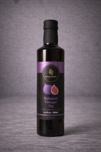 Premium Fig Infused Balsamic Vinegar 500 mL – Product of Greece | EVOO Foods