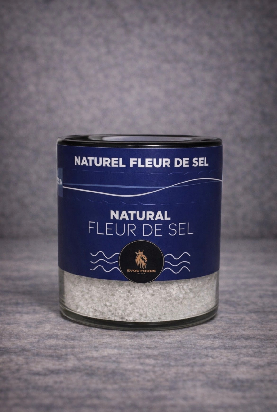 Premium Natural Fleur de Sel Sea Salt 200 g – Product of Greece | EVOO Foods