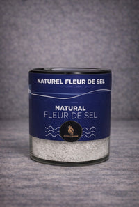Premium Natural Fleur de Sel Sea Salt 200 g – Product of Greece | EVOO Foods