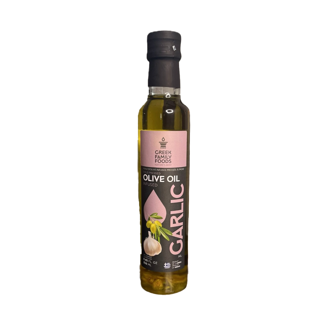 Garlic-Infused Extra Virgin Olive Oil – 250 ml