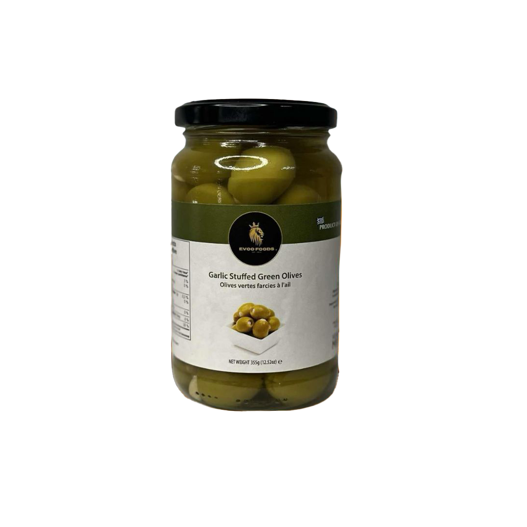 EVOO FOODS - Garlic Stuffed Green Olives