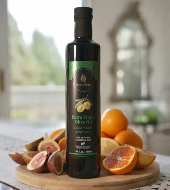 EVOO Foods Extra Virgin Olive Oil – Cold Pressed Product of Greece – 5