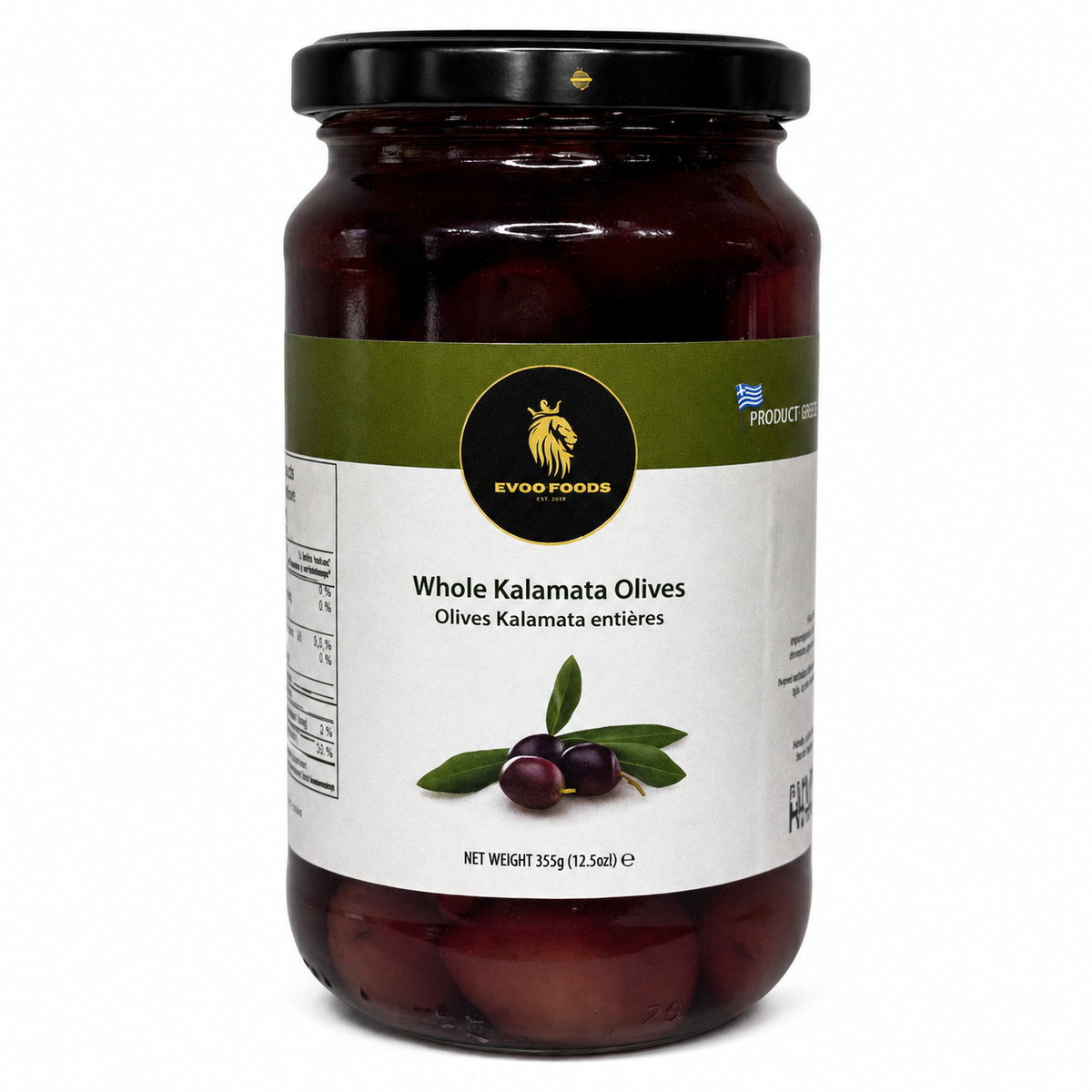 Premium Whole Kalamata Olives – Product of Greece | EVOO Foods