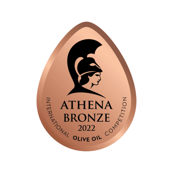 A bronze medal with the name of athena bronze 2 0 2 2.