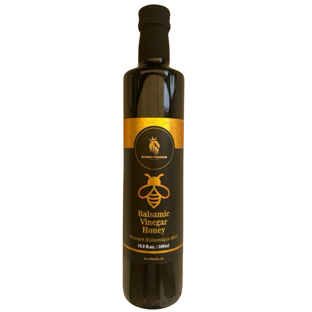 EVOO Foods Balsamic Honey Vinegar - 500ml - Product of Greece - EVOO Foods