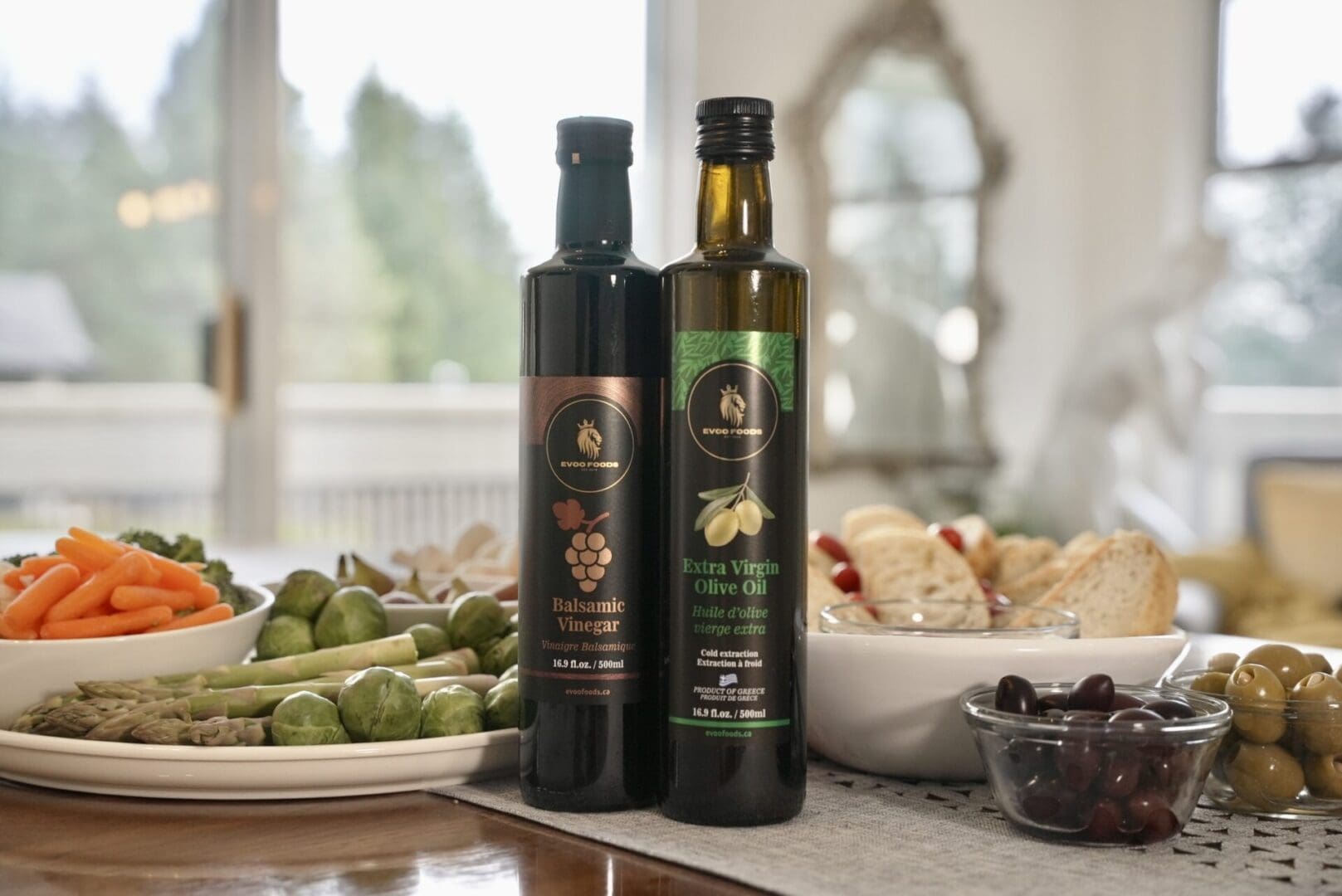 EVOO Foods Premium Extra Virgin Olive Oil & Aged Balsamic Vinegar EVOO Foods offers a premium selection of authentic Greek extra virgin olive oils and aged balsamic vinegars. Sourced from trusted producers in Greece, our products are crafted to bring rich, traditional Mediterranean flavors to kitchens around the world. Whether you're a chef, retailer, or food enthusiast, you can count on EVOO Foods for exceptional quality, reliable service, and ingredients that elevate every dish.